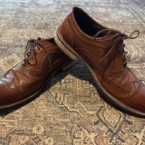Steve Madden Brown Oxford Loafer Men’s Dress Shoes